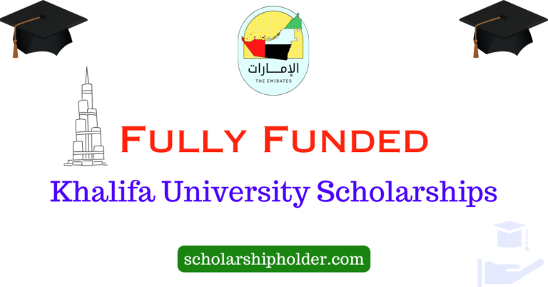 Latest Khalifa University Scholarships 2024 UAE